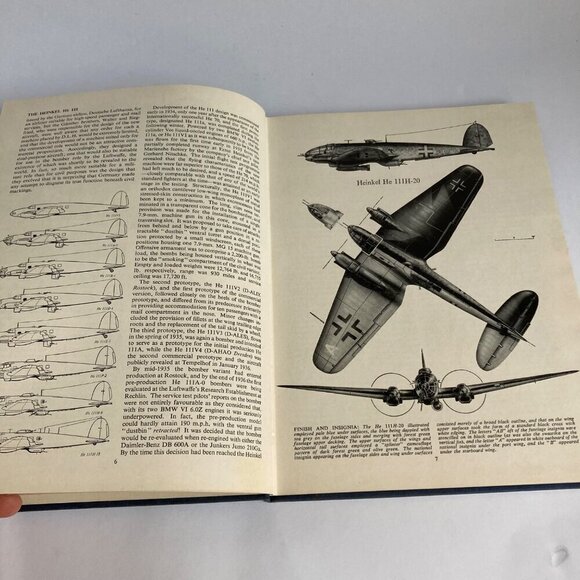 Famous Bombers of the Second World War WWII Vintage Book Volume 1 William Green - Picture 6 of 8